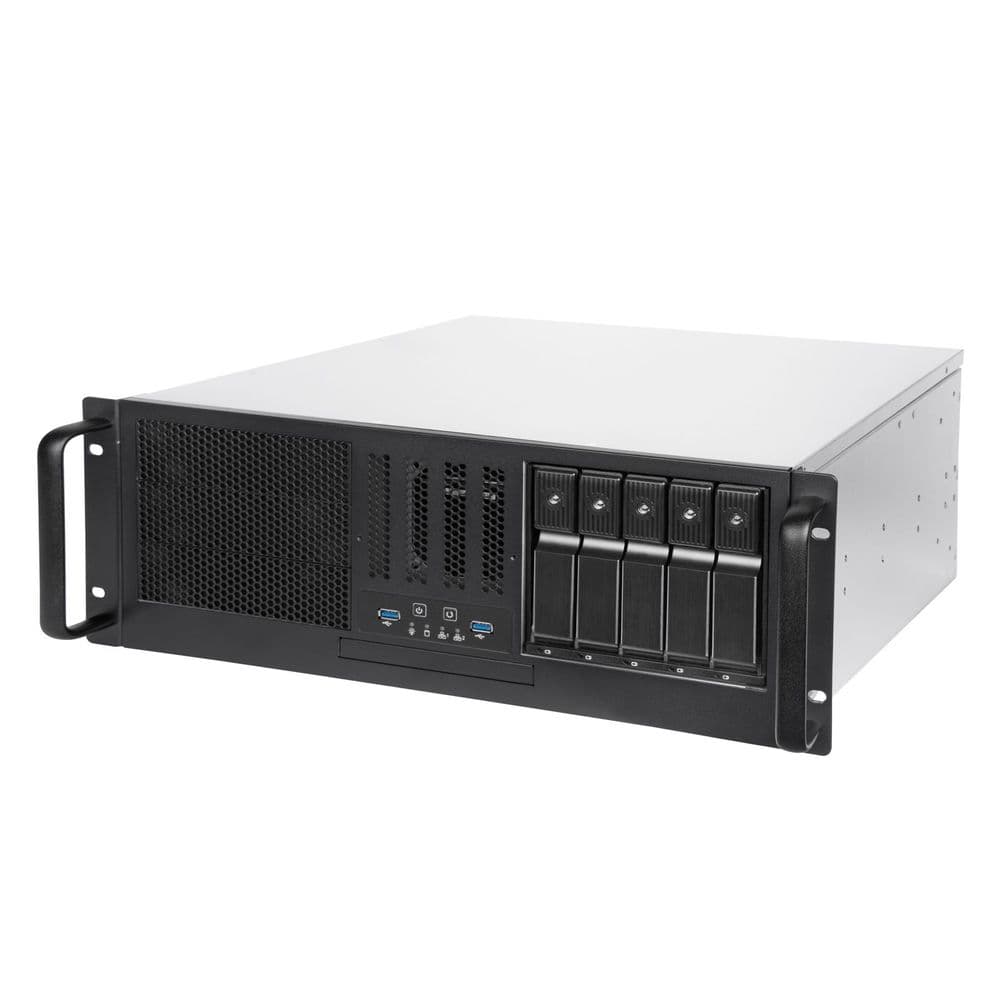 Silverstone RM41-H08 4U 5x3 5 Hot Swap & 3x5 25 Rackmount Chassis