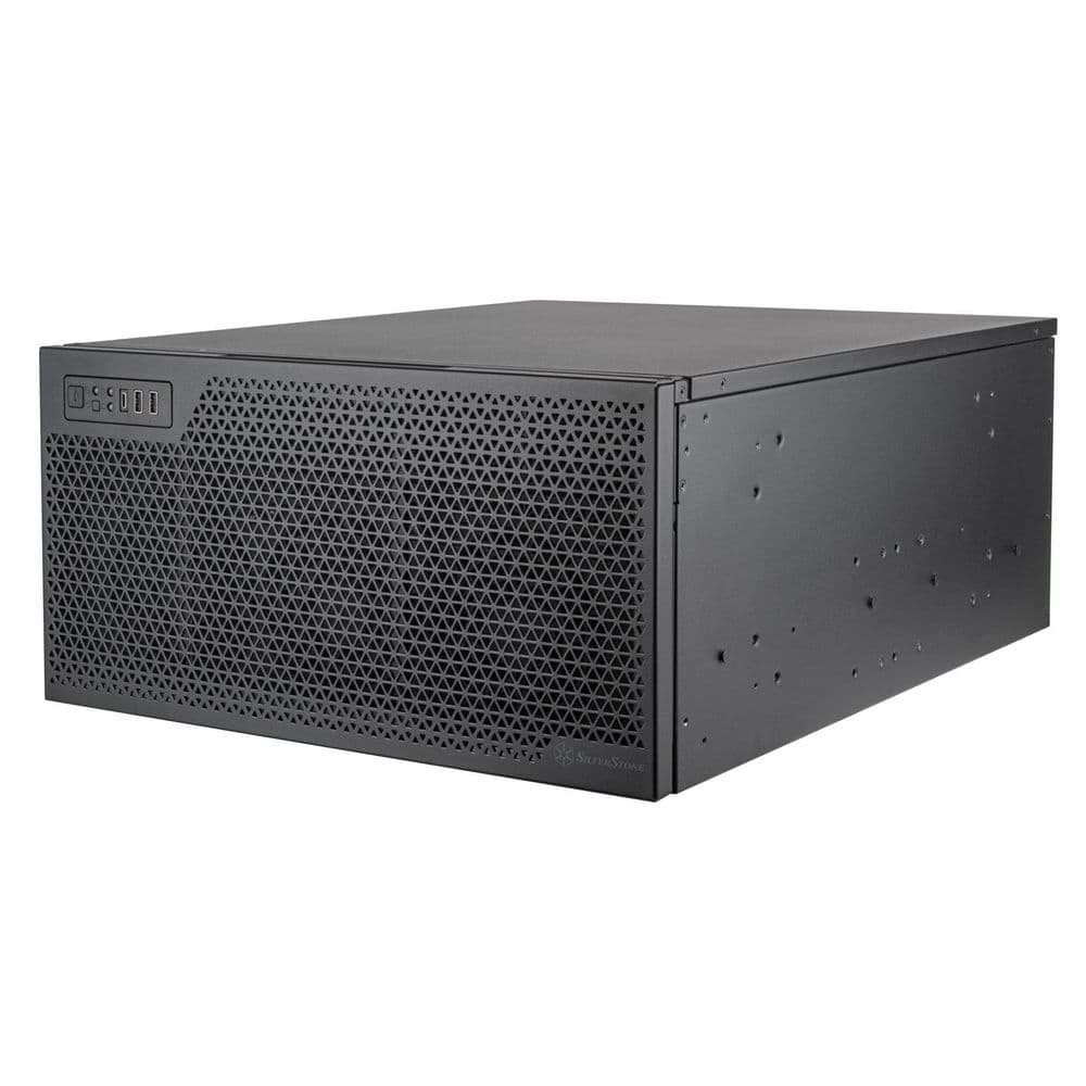 Silverstone RM52 5U Rackmount Server Case with dual 360mm Cooling ...