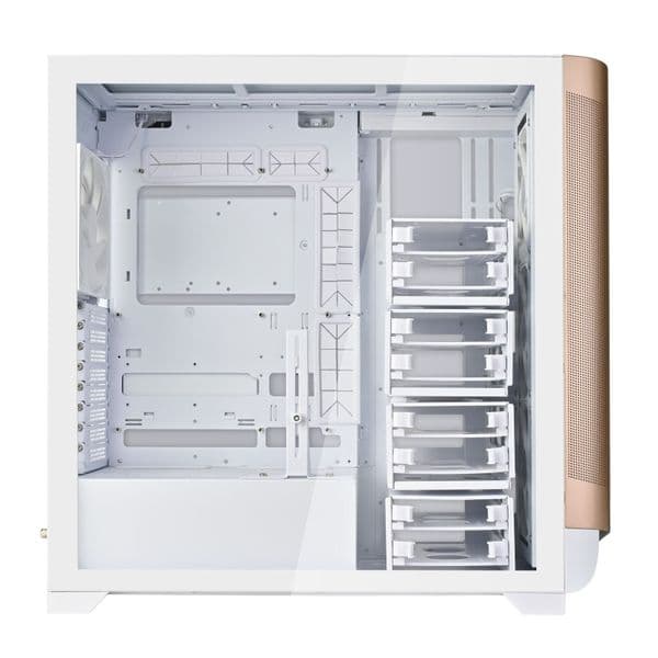 Silverstone SETA A2 Tempered Glass Mid Tower Case White/Rose Gold