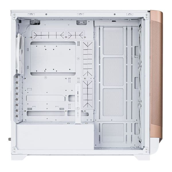 Silverstone SETA A2 Tempered Glass Mid Tower Case White/Rose Gold