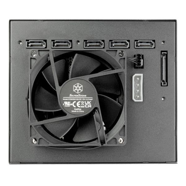 Silverstone SST-FS305B-E 3 x 5.25'' to 5 x 3.5'' SAS-12G/SATA/Hot Swap Adapter Cage