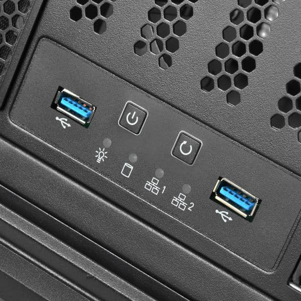Silverstone SST-RM400 4U Rackmount Server, Supp up to SSI-CEB M/B and ATX (PS2)/Mini red PSU