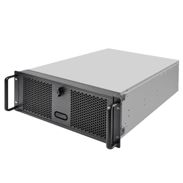 Silverstone SST-RM400 4U Rackmount Server, Supp up to SSI-CEB M/B and ATX (PS2)/Mini red PSU