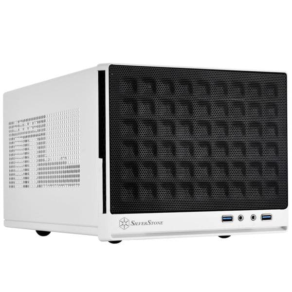 Silverstone Sugo 13 Mini-ITX Black/White Cube Mesh Case