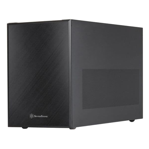 Silverstone Sugo 17 Premium cube-shaped Case - Black