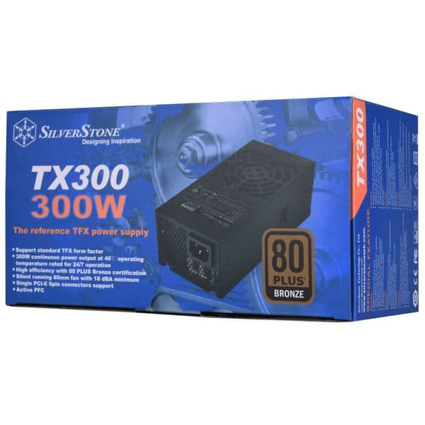 Silverstone TFX 300w Series 80Plus Bronze PSU