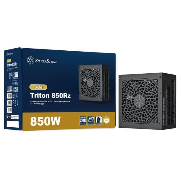 Silverstone Triton 850Rz Modular Cybenetics Gold ATX 3.1 & PCIe 5 Power Supply