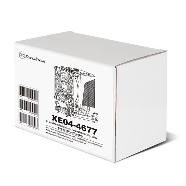 Silverstone XE04-4677B 4U Small form factor Cooler for Intel LGA4677