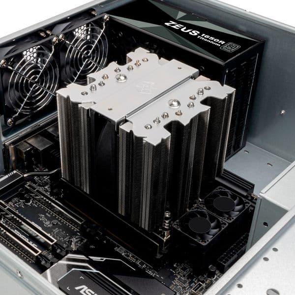 Silverstone XED120 WS 4U Industrial Grade Server CPU Cooler with TDP 450w