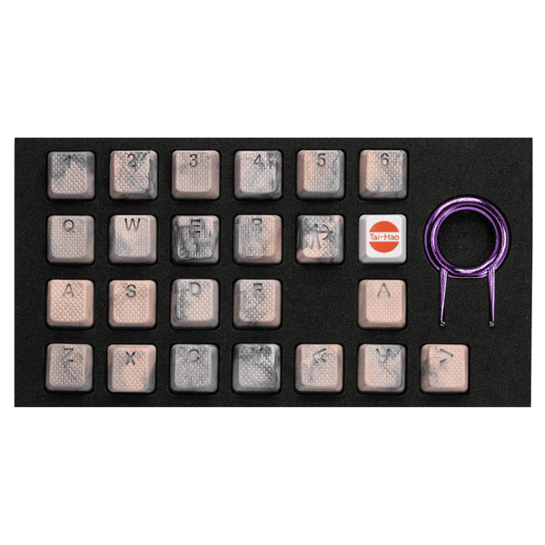 Tai-Hao Rubber Gaming 23 Keycaps Divine Beasts SUZAKU