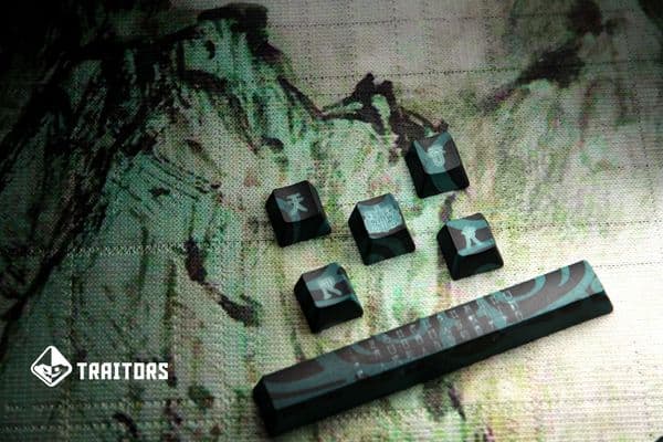 Traitors Taotie PBT Dye-Sub Keycap Set - 6 Key
