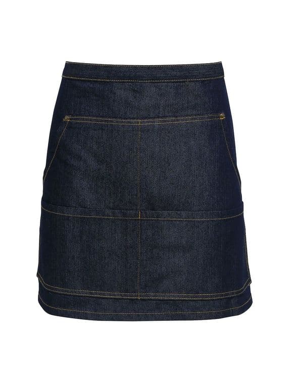 JEANS STITCH DENIM WAIST APRON