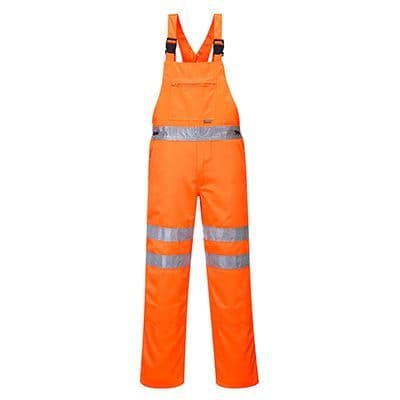 RAIL HI VIS BIB AND BRACE | WORKWEAR IN DERBY