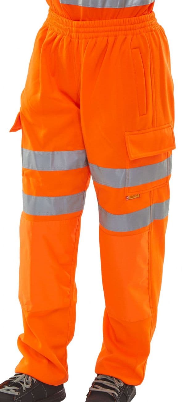 RAIL HI VISIBILITY JOGGING BOTTOMS