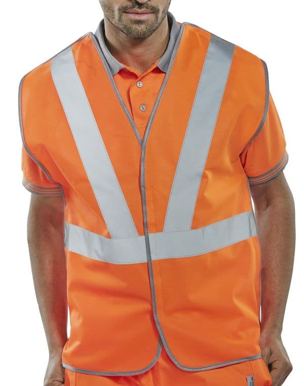 RAIL SPEC HI VIS VEST