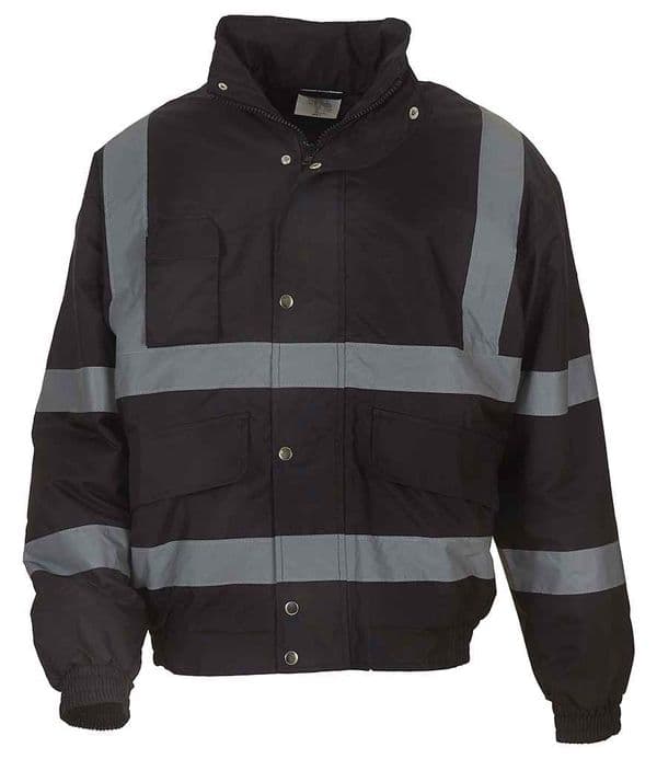 Yoko HVP211 Hi Visibility Bomber Jacket