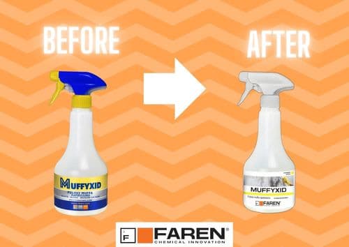 Faren Muffyxid Professional Mould Remover-500ML Pack of 2