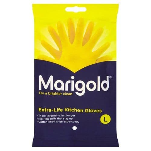 MARIGOLD EXTRA-LIFE KITCHEN YELLOW GLOVES