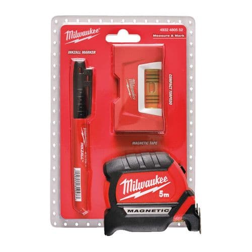 Milwaukee 4932480552 Measure & Marking Set 3pcs