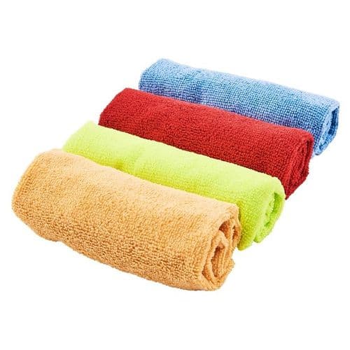 Multi-Purpose Microfibre Cloths (4 Pack)