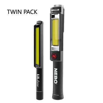 Nebo Combo Pack Big Larry2 and Little Larry Power Pocket Work Light