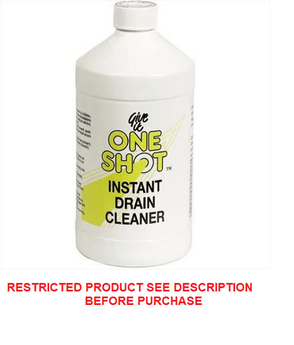 One Shot Instant Drain Cleaner 1Litre Bottle