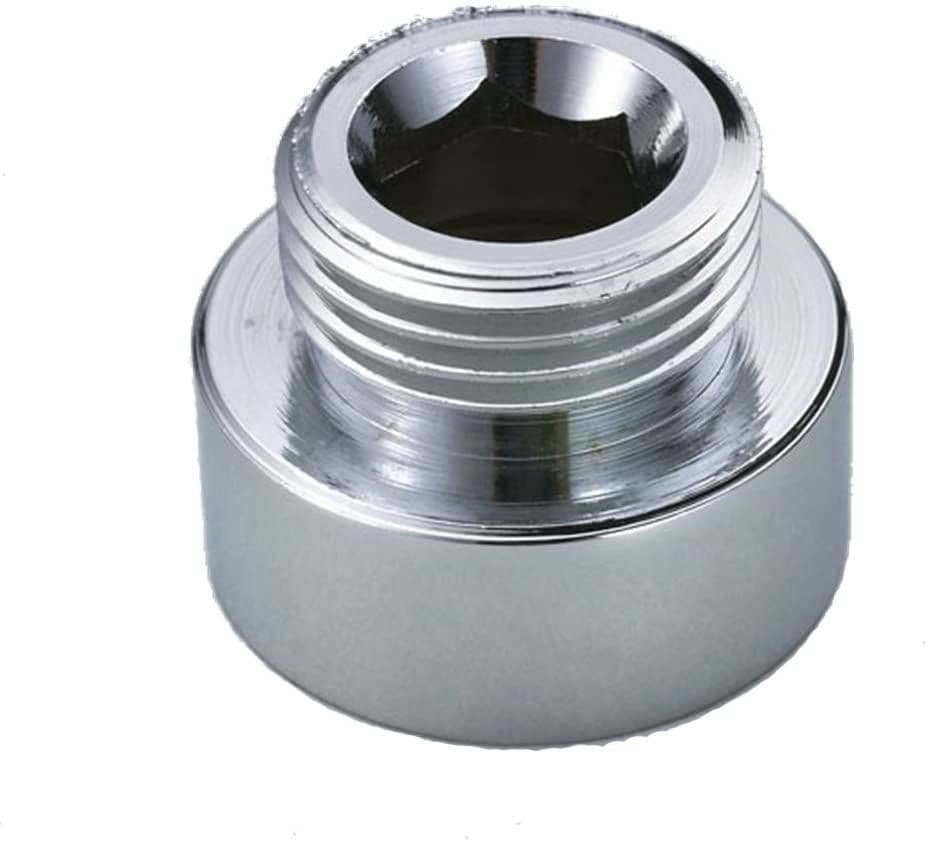 Shower Hose Reducer Chrome Plated Metal Adapter 3/4 FL To 1/2 ML
