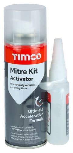 TIMCO Instant Bond Mitre Kit - 200ml / 50g