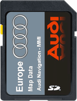 Audi MMI 3g Plus 6.36.0 HDD Sat Nav Map Update SD Europe 2024