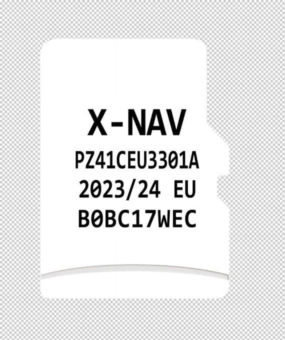 CITROEN C1 X-NAV  SAT NAV MAP UPDATE MICRO SD CARD EUROPE 2024-2025