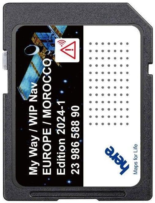 CITROEN PEUGEOT 2025 SAT NAV SD CARD RNEG WIPNAV/MYWAY MAP UPDATE
