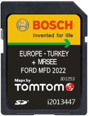 FORD MFD 2023 SAT NAV MAP UPDATE SD CARD EUROPE NAVIGATION