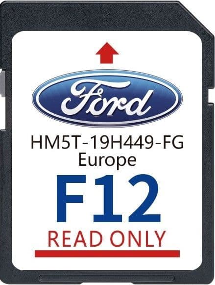 Ford SYNC 2 Sat Nav Update 2026 UK & Europe SD Card