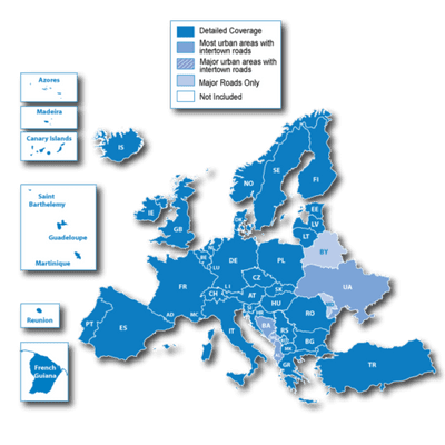 GARMIN SAT NAV MAP MICRO SD CARD UK/EU