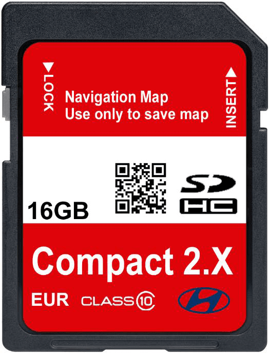 HYUNDAI GEN2.0 AVN2.0 SAT NAV MAP 2026/2027 SD CARD EUROPE