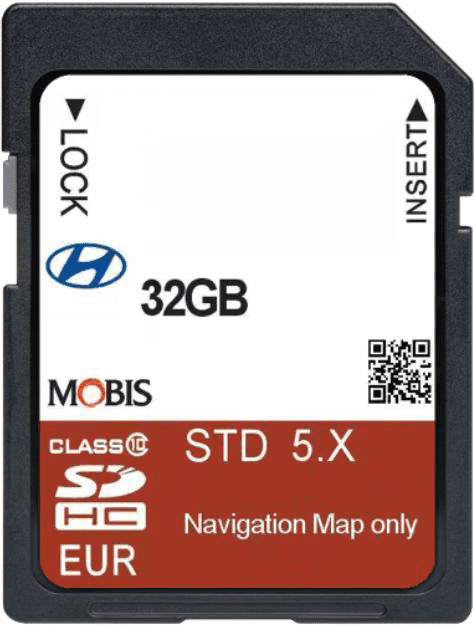 HYUNDAI TUCSON KONA GEN5 STD 5.X MOBIS 2026 SAT NAV SD CARD EUROPE