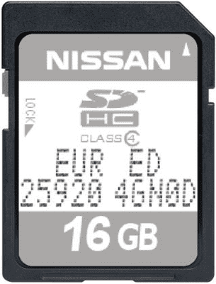 INFINITI INTOUCH SAT NAV MAP SD CARD EUROPE 2022