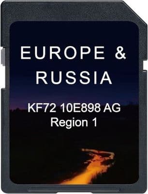 LAND ROVER JAGUAR INCONTROL TOUCH SAT NAV MAP UPDATE SD CARD EUROPE 2026
