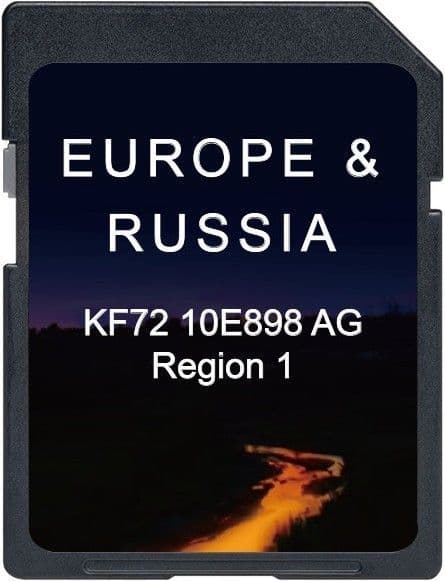 Land Rover Jaguar InControl Touch Sat Nav Map Update SD Card UK & Europe 2025/2026
