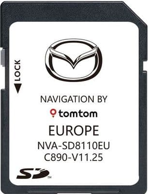 MAZDA AVN1 SAT NAV MAP SD CARD EUROPE 2025/2026