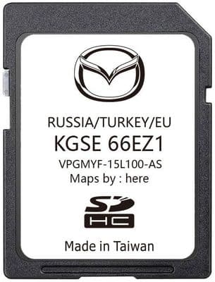 Mazda Europe 2026 Sat Nav Map SD Card Navigation Update