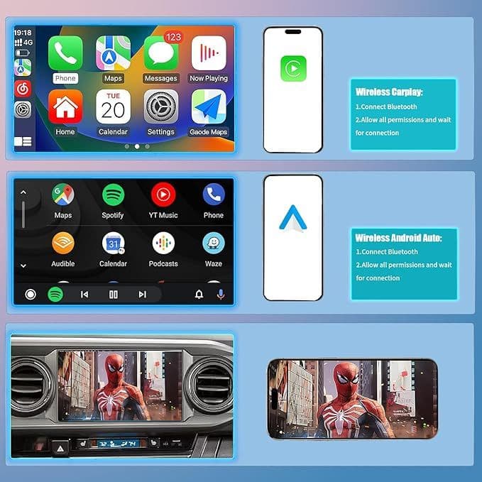 Mercedes-Benz Becker Map Pilot Apple Carplay Android Auto Module