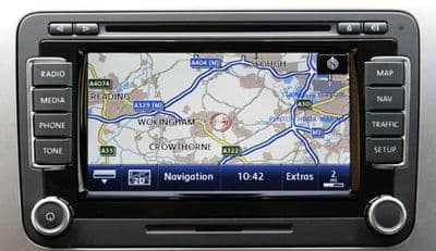 SEAT VW SKODA MEDIA SYSTEM RNS510 NAVIGATION SAT NAV MAP UPDATE DISC 2021 V17