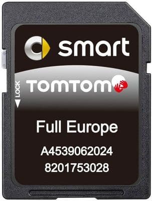 SMART 453 SAT NAV MAP 2026 UPDATE SD CARD EUROPE