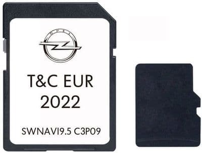 VAUXHALL OPEL SAT NAV MICRO SD CARD TOUCH & CONNECT NAVI 2023