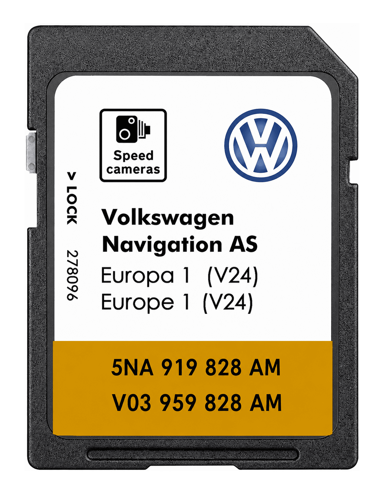 VW Discover Media MIB2 Map Update 2026 UK & Europe SD Card