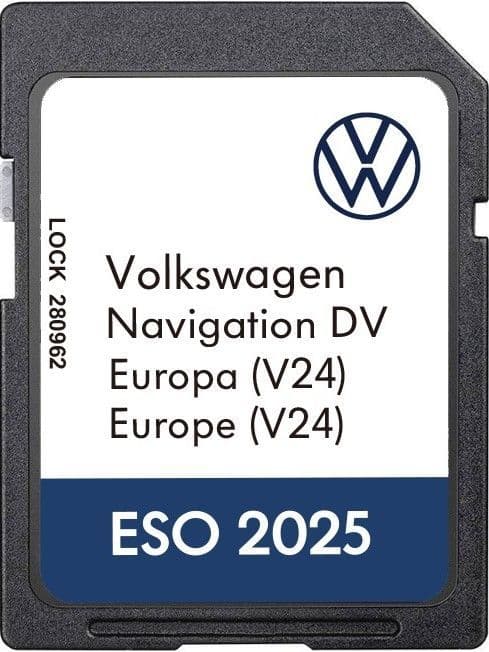 Scheda Navigazione Per Auto VW Scheda SD Navigazione GPS Europa V18 ECE 2024 V03959821AL V03959803RQ Navigazione At