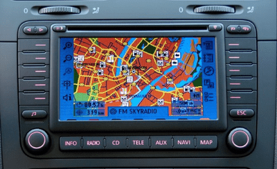 VW MFD2 DX Rns Navigation Map Update Disc 2014