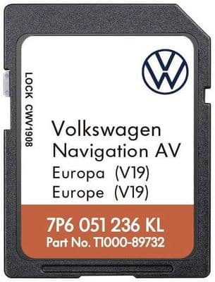 VW RNS850 Sat Nav 2024 Navigation SD Card Map Update