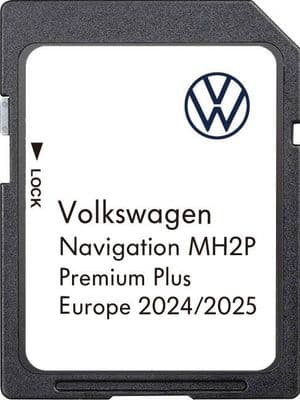 VW TOUAREG DISCOVER PREMIUM SAT NAV MAP SD CARD EUROPE 2024-2025